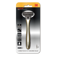 Станок бритв Kodak MAX Prem Razor 3 1сменная кассета 3лезвия метал ручка CAT 30425101 1/12