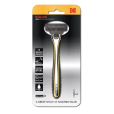 Станок бритв Kodak MAX Prem Razor 3 1сменная кассета 3лезвия метал ручка CAT 30425101 1/12