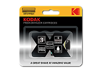 Сменные кассеты для бритья Kodak Premium Razor 3 лезвия 2 штуки CAT 30425118 /48