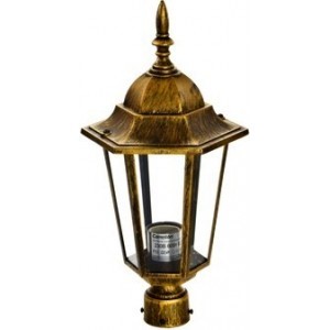 Садово-парковый светильник Camelion 4103 С28 230В 60Ватт, бронза 1/10
