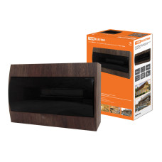 Бокс TDM ЩРН-П IP41, 18 модулей, навесной пластик "Эко" (бук) 1/10