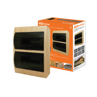 Бокс TDM ЩРН-П IP41, 24 модулей, навесной пластик "Эко" (сосна) 1/10 Бокс TDM ЩРН-П IP41, 24 модулей, навесной пластик "Эко" (сосна) 1/10