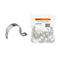 Скоба металлическая TDM однолапковая с внутр. d25-26 мм/крат.100шт Скоба металлическая TDM однолапковая с внутр. d25-26 мм/крат.100шт