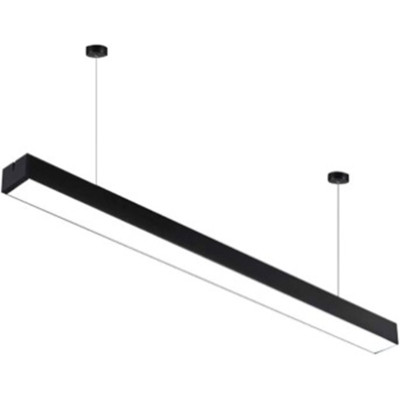 Светодиодный светильник UNI-1180х100х35мм 35Вт 4000К 2920Лм IP40 Опал Подвес 1м СириусА (12шт)