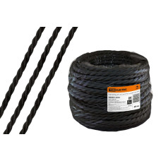Ретро провод "Эко" 3*2,5 витой ГОСТ черный (20м) TDM /20 Ретро провод "Эко" 3*2,5 витой ГОСТ черный (20м) TDM /20
