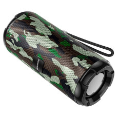 BOROFONE Bluetooth-колонка BR15, BT, FM, TF, USB, AUX, TWS, мощность 5Вт*2, 1200 mAh, хаки 1/50