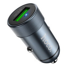 Автомобильное зарядное устройство hoco Z32 QC3.0 металлический серый 110 1/14/140 Автомобильное зарядное устройство hoco Z32 QC3.0 металлический серый 110 1/14/140