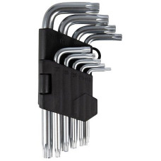 Набор ключей гаечных "TORX" с отверстием 9 шт Park 1/48