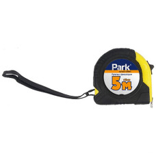 Рулетка с фиксатором 5 мх18 мм, ПВХ корпус Park 1/120 Рулетка с фиксатором 5 мх18 мм, ПВХ корпус Park 1/120