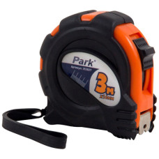 Рулетка с фиксатором 3 мх 16мм TM27-3016,  прорезиненный корпус Park 1/120