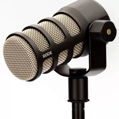 RODE PodMic — инновационный подкаст-микрофон для профессиональных стримеров и создателей контента.