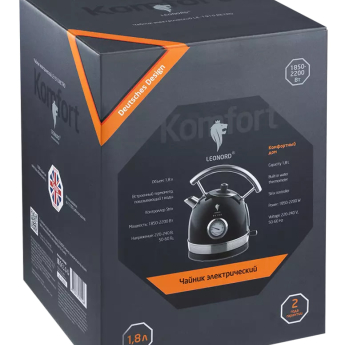 Ретро-шарм в вашей кухне: Электрический чайник Leonord LE-1910