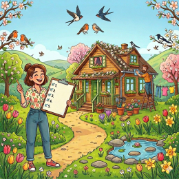 Весеннее обновление: Чек-лист по подготовке дома и техники к сезону. Весеннее обновление: Чек-лист по подготовке дома и техники к сезону.