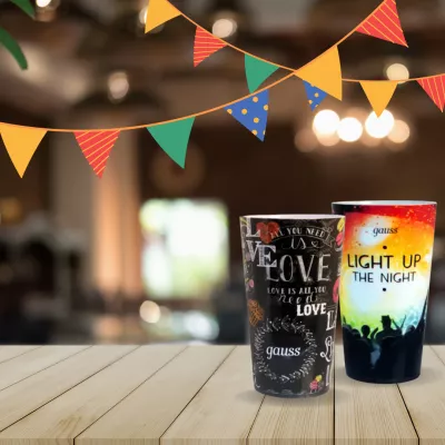 Обзор на стаканы с подсветкой Gauss Обзор на стаканы с подсветкой Gauss